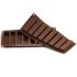 Mit der Silikon Pralinenform My Snack können Schokoladeriegel selber hergestellt werden. Die Schokolade lässt sich problemlos aus der Silikonform lösen.